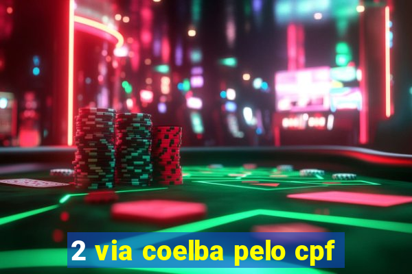 2 via coelba pelo cpf